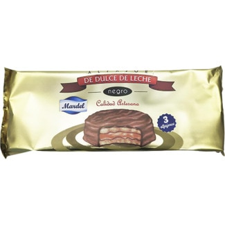 Mardel Chocolate Alfajores com Doce de Leite embalagem 150 g