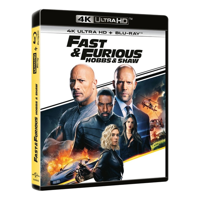 Fast & Furious: Hobbs & Shaw (4K Ultra HD + Blu-Ray).