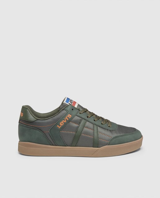 chaussures homme vertes