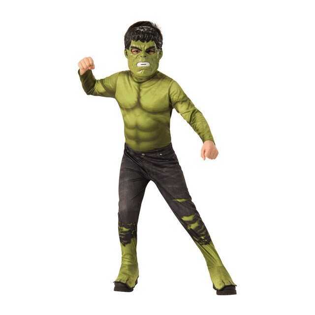Disfraz infantil Hulk Endgame Classic Los Vengadores Rubies