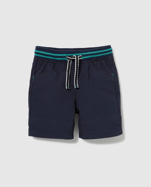 navy blue baby shorts