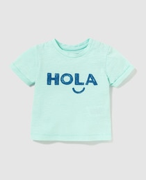 camiseta verde bebe