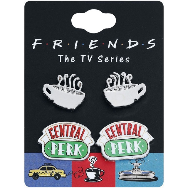 Pendientes Friends Central Perk