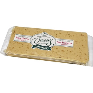 VICENS turrón blando sin azúcares añadidos Calidad Suprema tableta 250 g