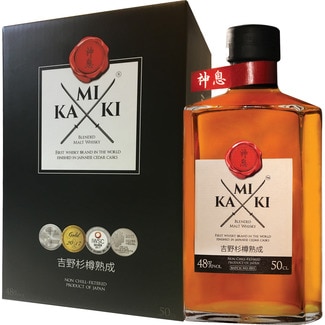 KAMIKI Japanese blended malt whisky bottle 50 cl