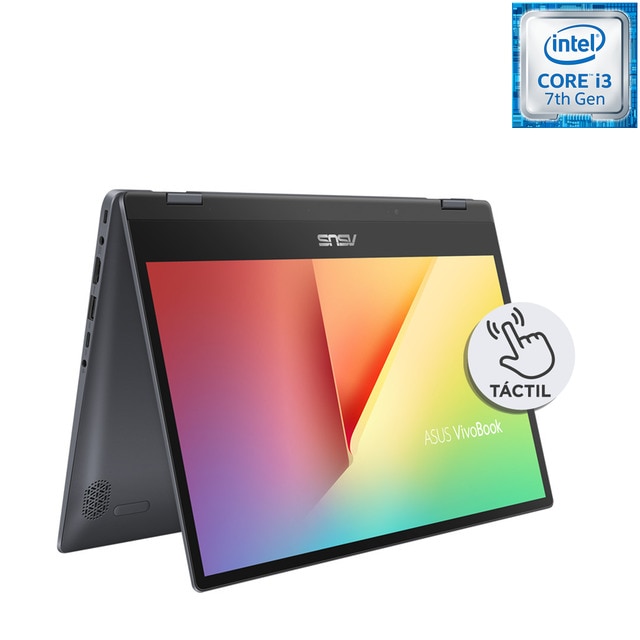 Convertible ASUS VivoBook Flip 14 TP412UA-EC036T, i3, 4 GB, 128 GB SSD