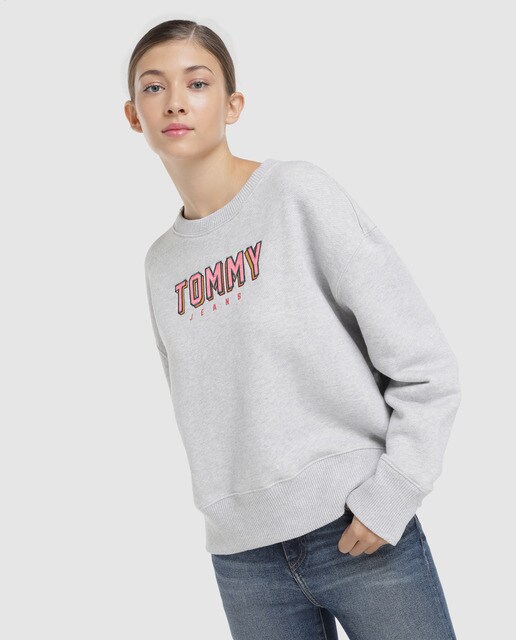 sudadera tommy jeans mujer