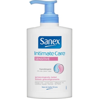 SANEX Intimate Care Sensitive intimate gel doser 250 ml