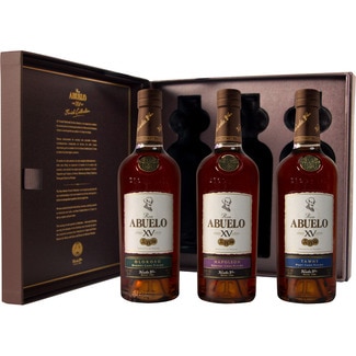 ABUELO Oroloro, Napoleon and Tawni rum from Panama 3 x 20 cl case 60 cl
