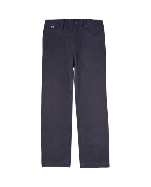 Pantalón largo de uniforme azul marino