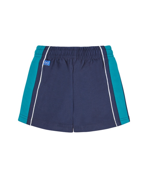 Bermuda deportiva de uniforme azul marino