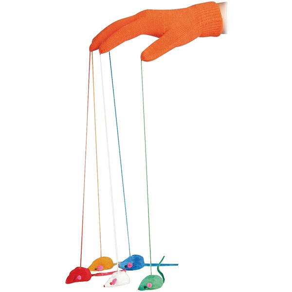 Glove cat toy best sale