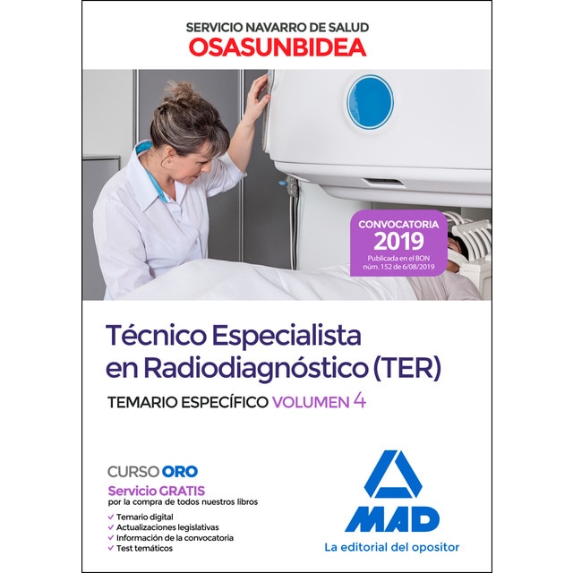 Técnico especialista en radiodiagnóstico (ter) (Tapa blanda)