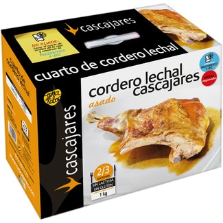 CASCAJARES Milchlammviertel glutenfrei laktosefrei 2-3 Portionen Behälter 1 kg