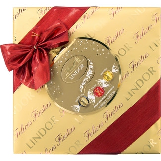 LINDT LINDOR assorted milk chocolates in a gift box 287 g