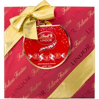 LINDT LINDOR Milk chocolates in a gift box 287 g