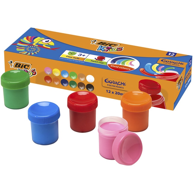 Témperas 12 Colores Bic