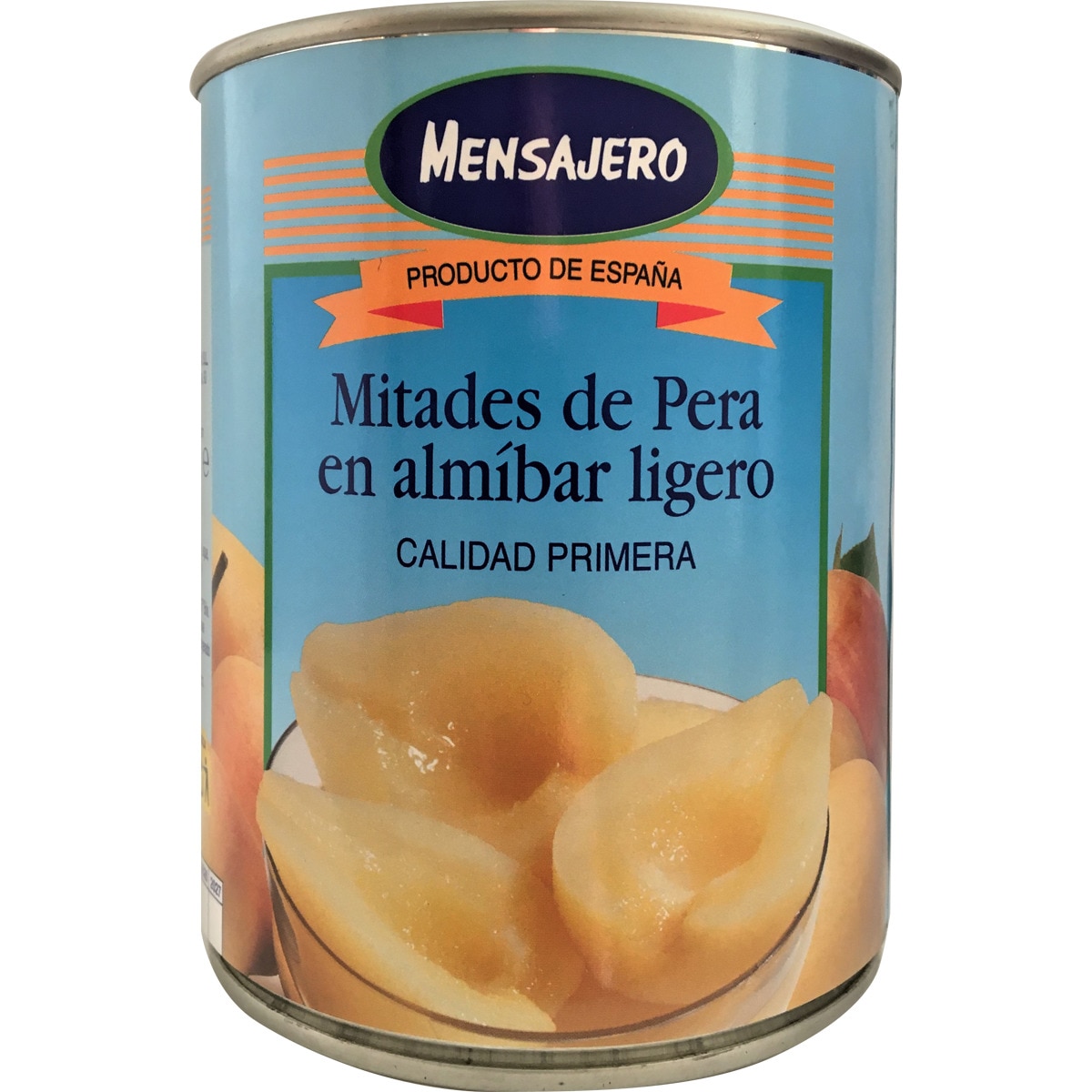 Top quality pear halves in light syrup tin 480 drained weight g