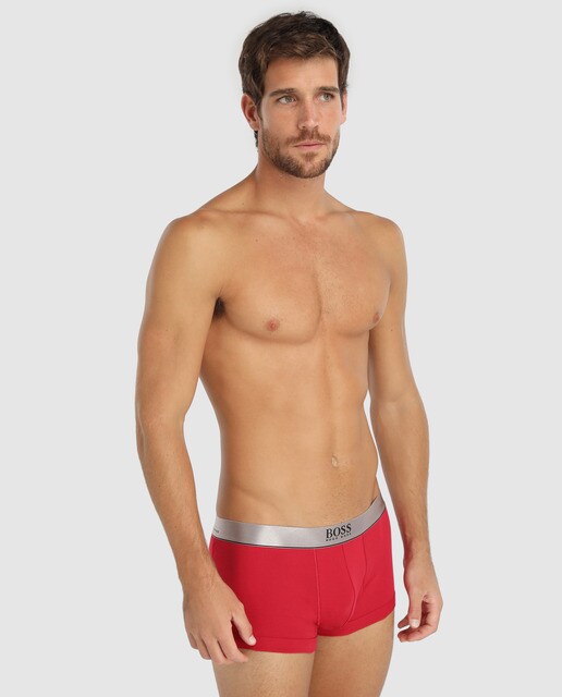 Pack de dois boxers de malha pretos de homem