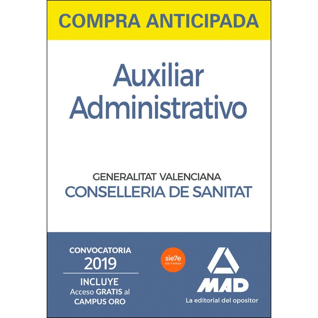 Compra anticipada p. Ahorro aux. Administrativo svs (Tapa blanda)