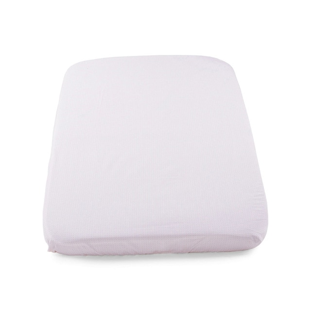 Juego de 2 Sábanas Bajeras para Minicuna (50 x 80 cm.) Chicco Pink Pois rosa/beige