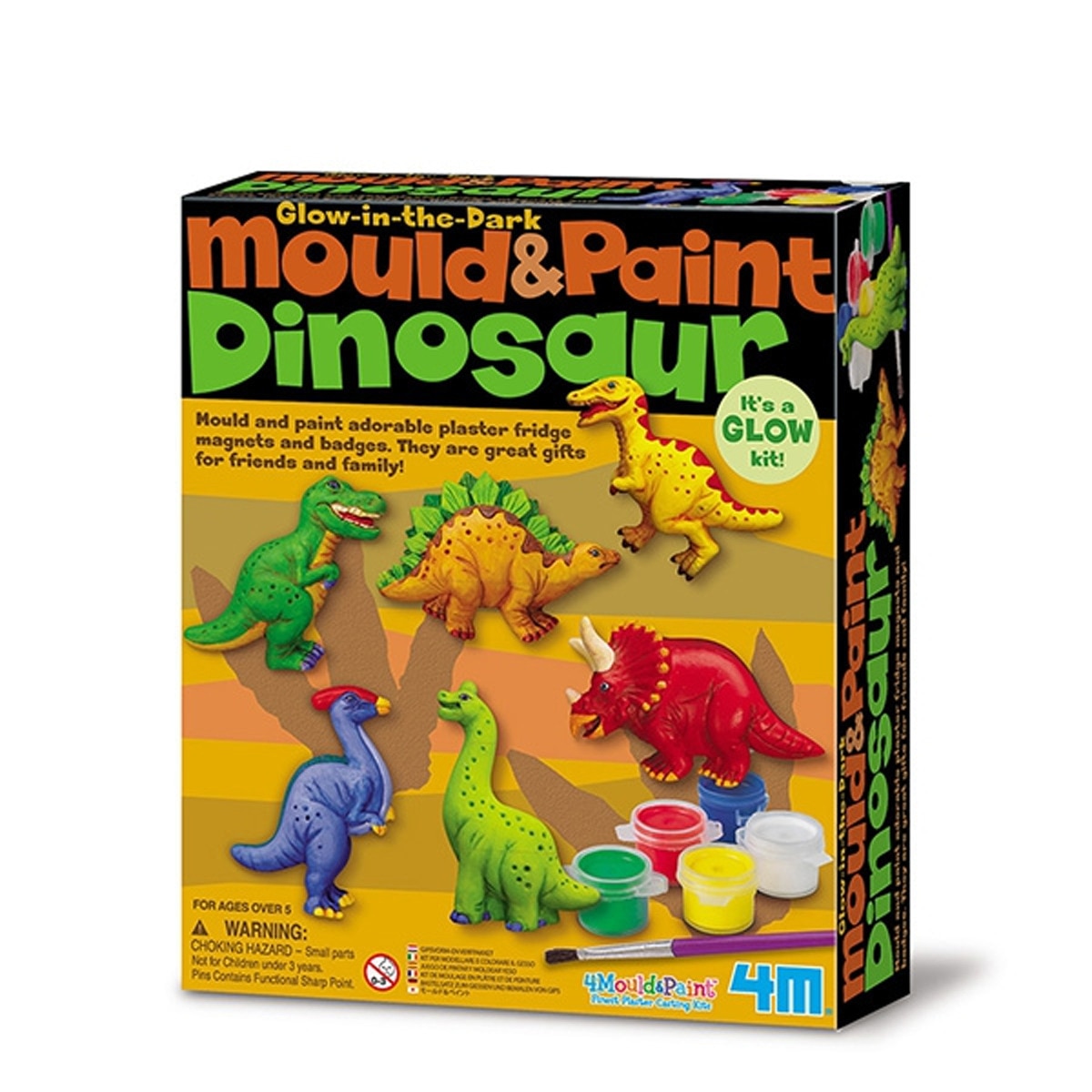 Imagem 0 de Ímanes 4M Glow Dinossauros