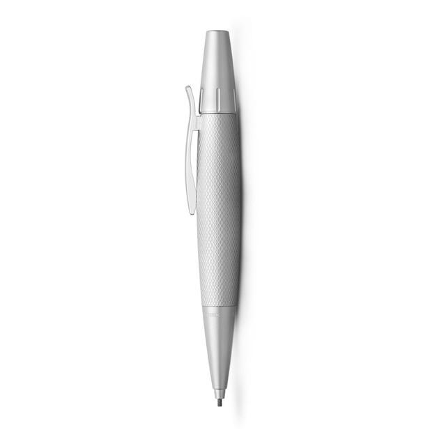 Portaminas e-motion Faber Castell Pure Silver.