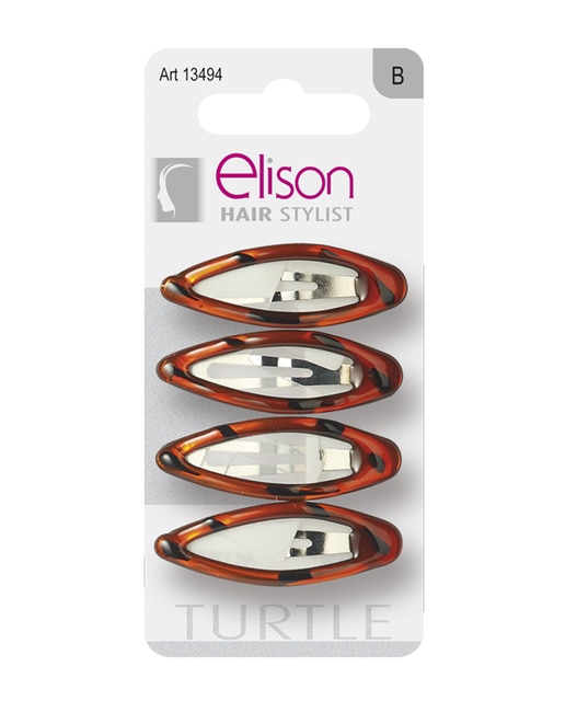 Horquillas clip pequeñas Classic Turtle Elison
