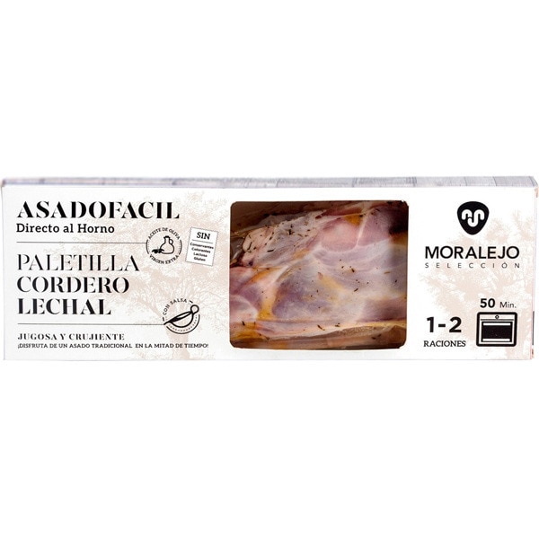 Comprar asado fácil paletilla de cordero lechal con salsa pieza 650 g ·  MORALEJO SELECCION · Supermercado El Corte Inglés
