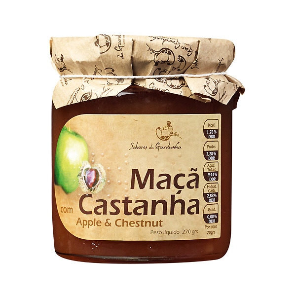 Doce de Maçã com Castanha frasco 270 g