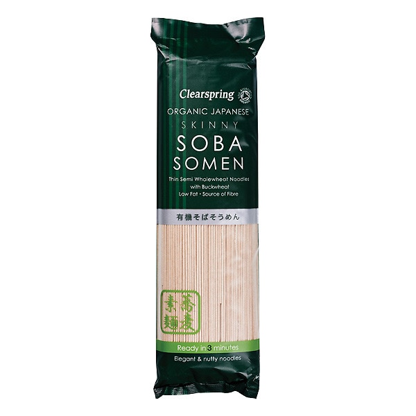 Massa Noodles Soba Somen Biológica embalagem 200 g