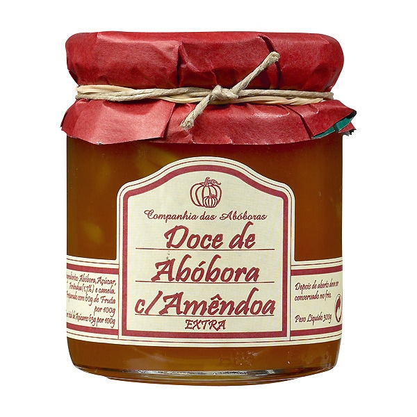 Doce de Abóbora com Amêndoa frasco 300 g
