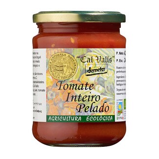 Call Valls Tomate Inteiro Pelado Biológico embalagem 420 g