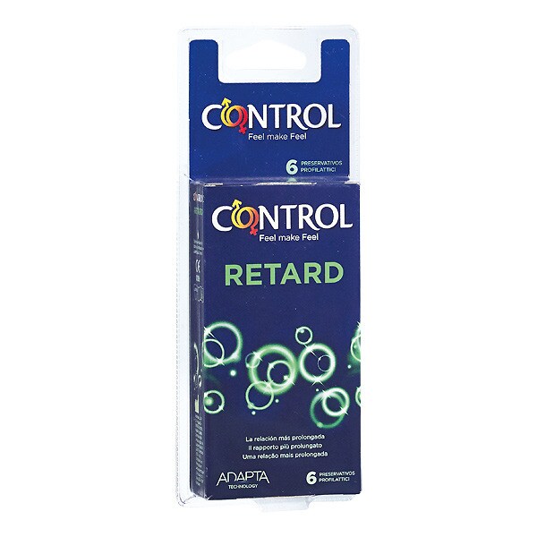 Comprar Preservativos Retardantes embalagem 6 unidades · Control Retard