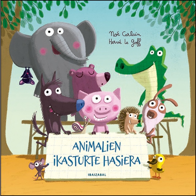 Animalien ikasturte hasiera (Tapa blanda) (Tapa dura)