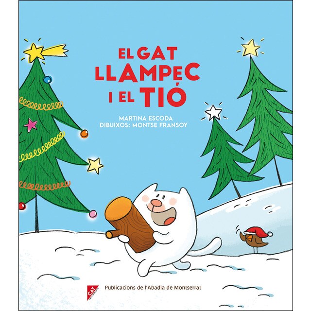 El gat llampec i el tió (Tapa dura)