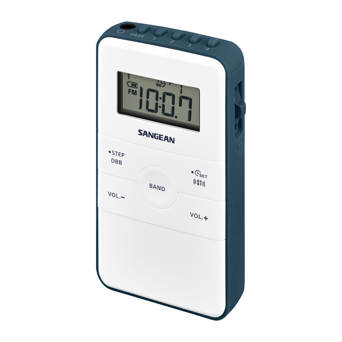 Sangean - Radio de bolsillo Sangean Pocket 140 Blanco.