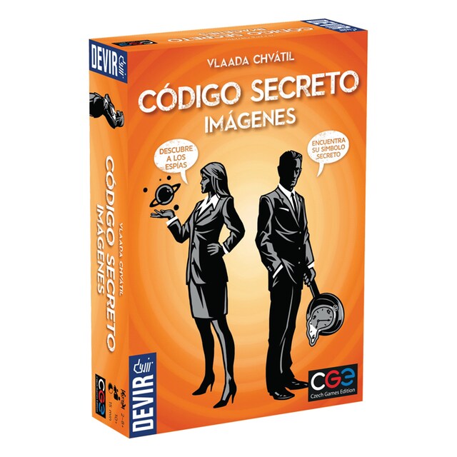 Juego de cartas Devir Código secreto: Imágenes.
