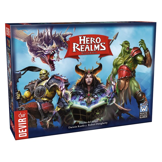 Juego de cartas Devir Hero Realms.