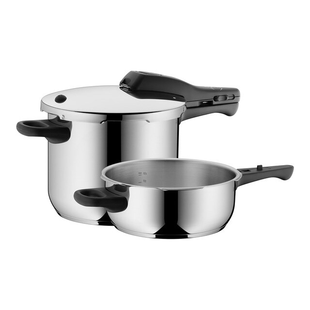 Set de olla express 6,5L + cuerpo de 3L Perfect WMF Set de olla express 6,5L + cuerpo de 3L Perfect WMF
