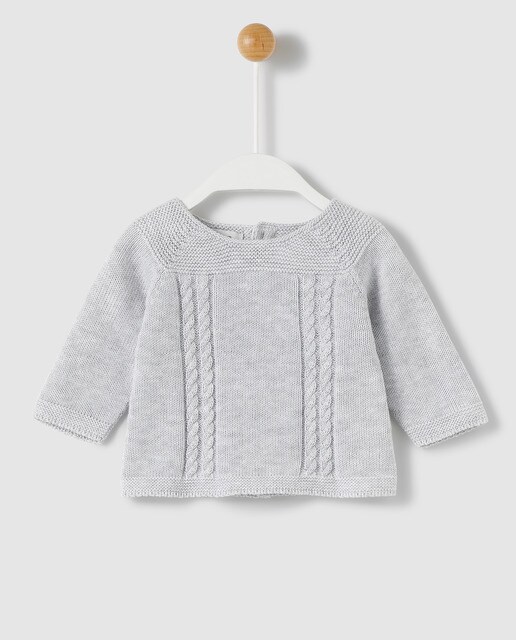 baby boy grey sweater