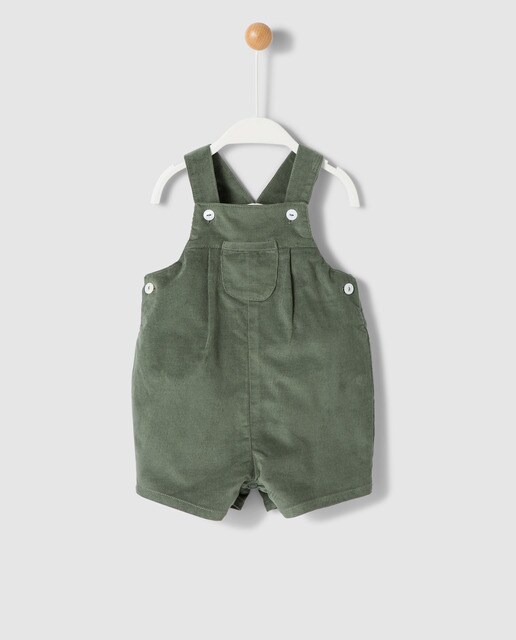 green corduroy overalls baby