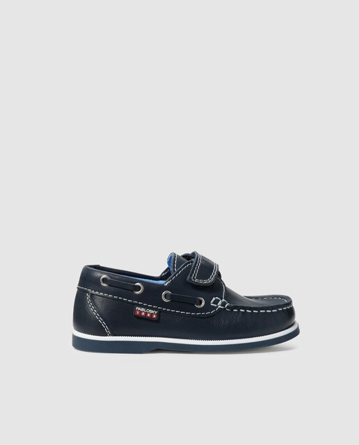 Náuticos de menino Pablosky azuis com velcro