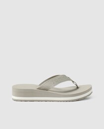 tommy hilfiger wedge flip flops