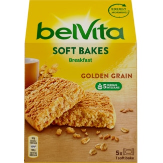 Belvita Bolachas Soft Bakes com Cereais embalagem 250 g