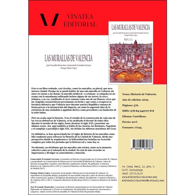 Las murallas de valencia (Tapa blanda)