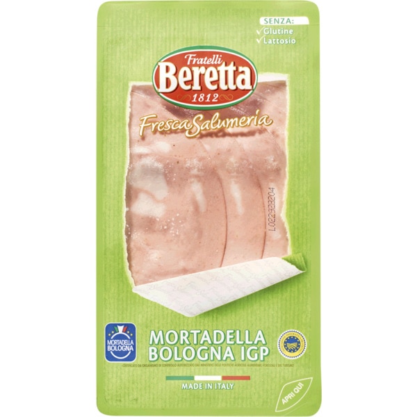 Comprar Mortadela Bolonha IGP sem Glúten unidade 100 g · Beretta