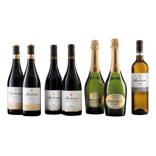 Azpilicueta - Caja Rioja Y Champagne Perrier-Jouët