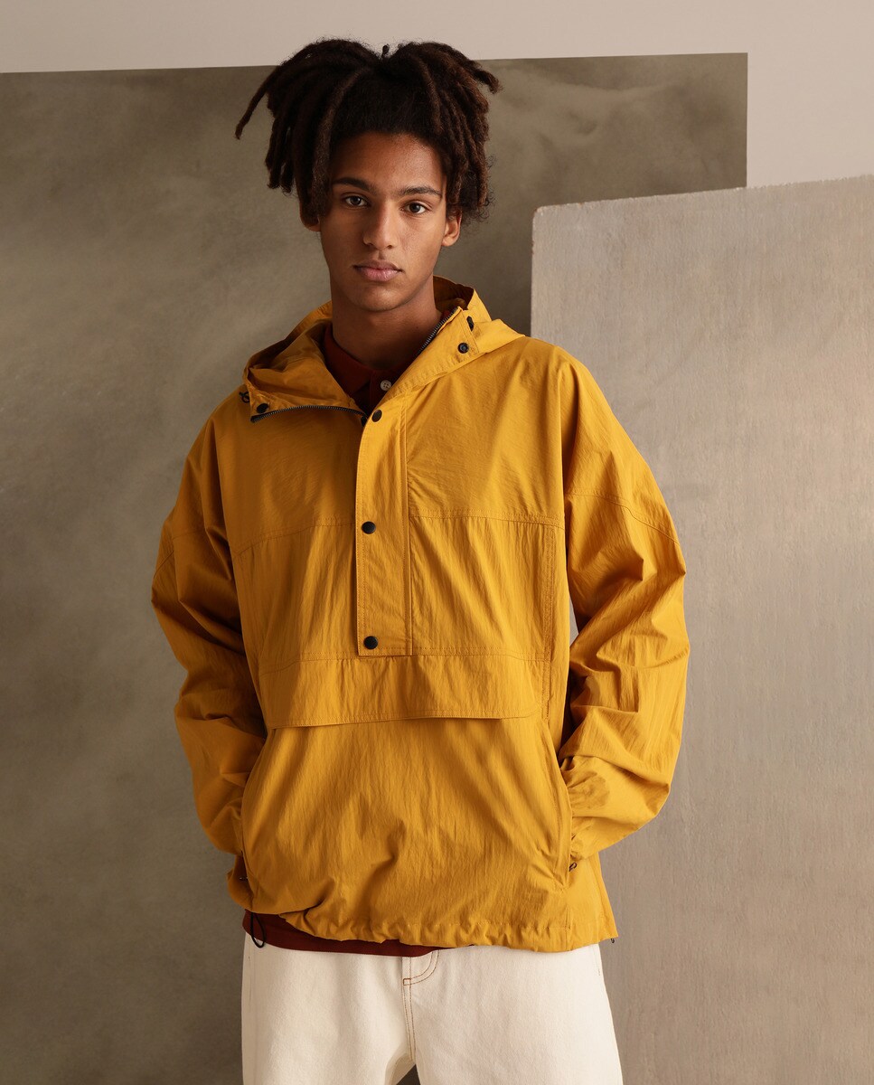 Veste imperméable à capuche