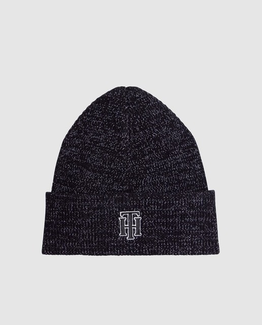 tommy hilfiger beanie black